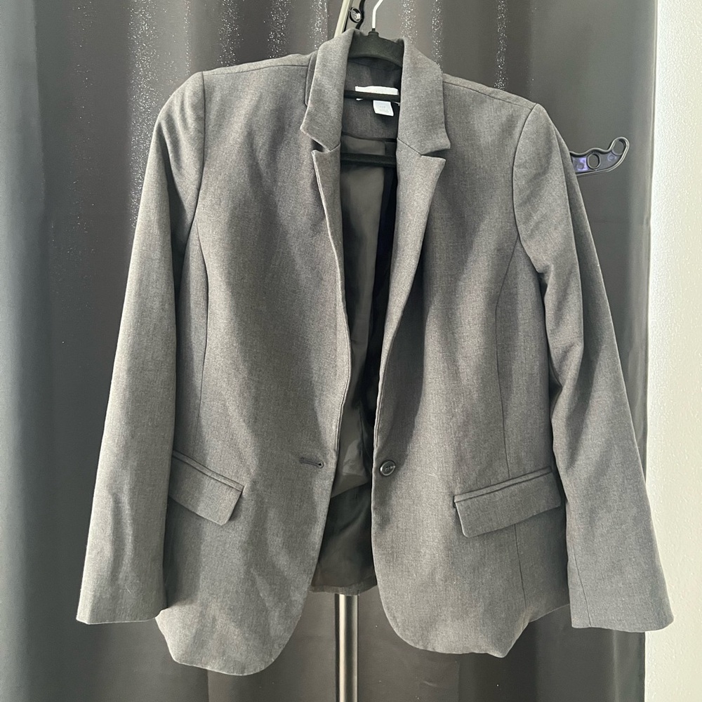Gray Blazer